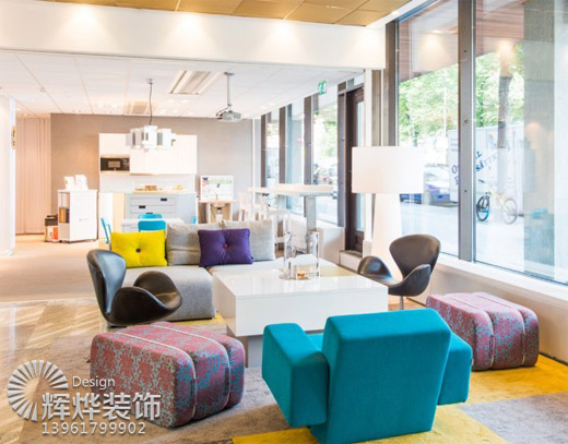 溫馨并且漂亮的辦公樓裝修設計樣式