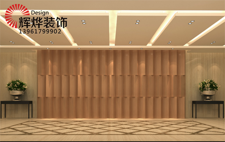 辦公樓廠房裝飾施工墻面的處理