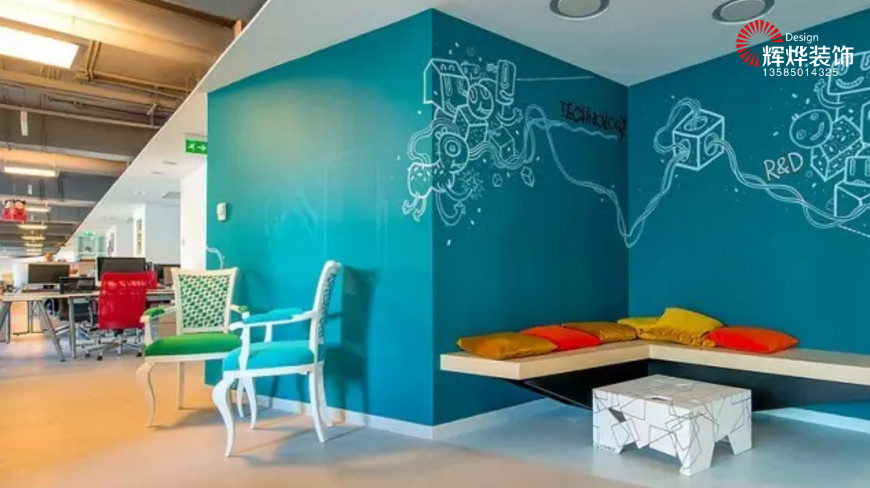 辦公室設計：如何運用色彩搭配讓辦公室眼前一亮