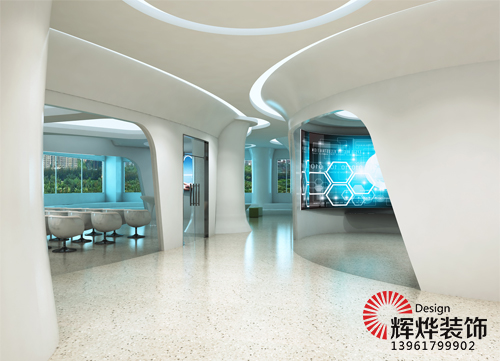 無錫辦公室裝修實例之邁健生物科技設計方案