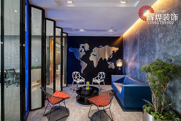 無錫辦公室裝潢洽談區