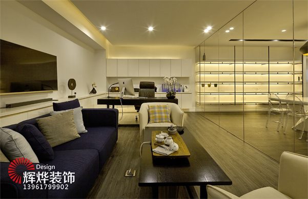 無錫辦公樓裝潢洽談區