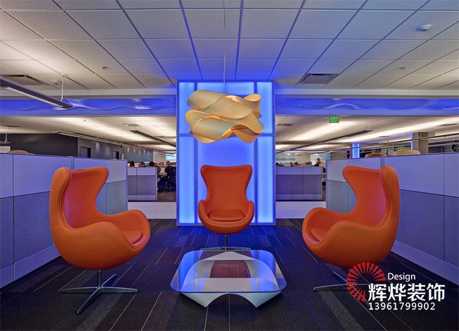 無錫辦公樓設計洽談區