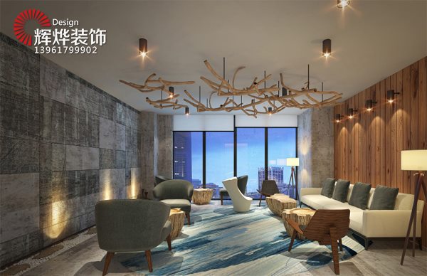 無錫辦公室設計洽談區