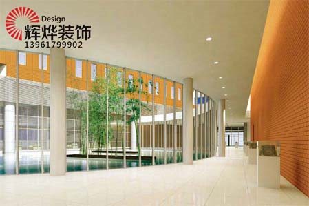 辦公樓裝飾施工鋁板吊頂