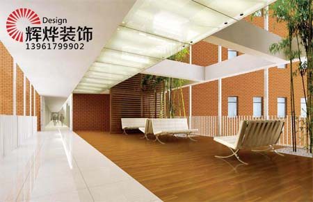 辦公樓裝飾施工鋁板吊頂