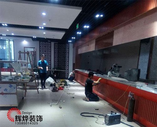 百度無錫公司餐廳裝修