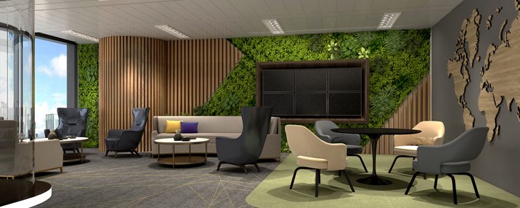 輝燁設(shè)計師許鵬飛呂氏控股辦公室設(shè)計案例說明