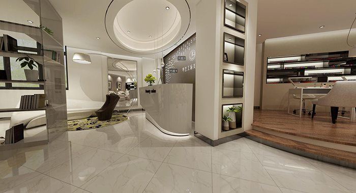 甲藝美甲店的裝修完美收工嘍！