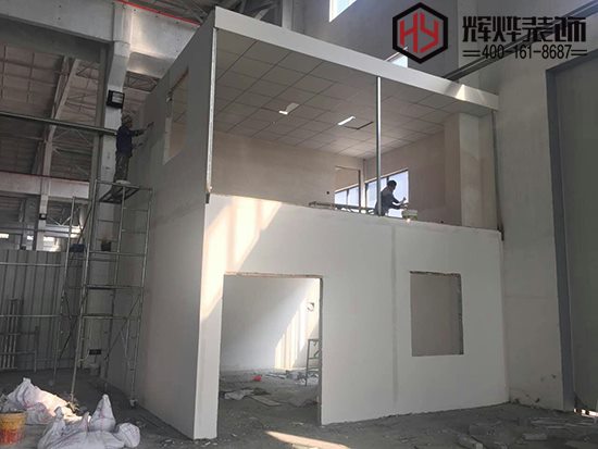 輝燁裝飾簽約無錫仁懷模具廠房辦公室裝修