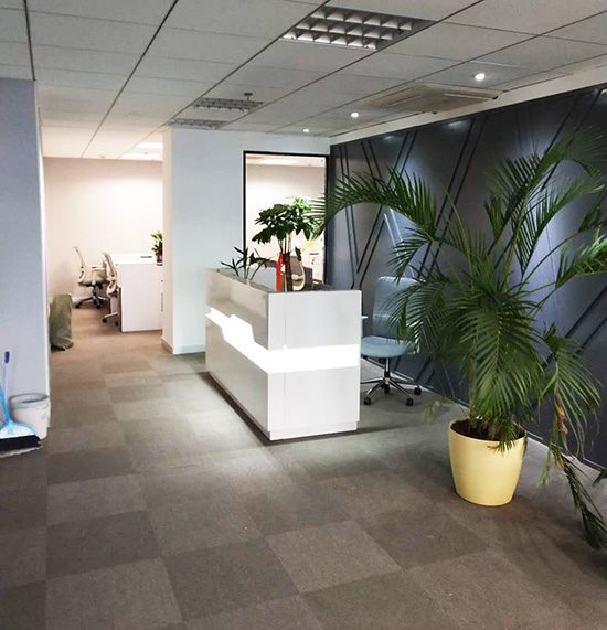 輝燁亞肯傳媒無錫辦公室裝修實拍圖