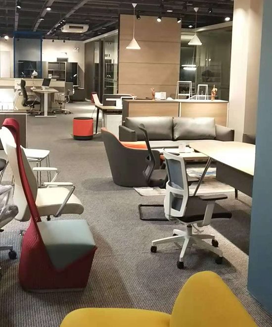 輝燁無錫科爾辦公家具辦公室裝修實景圖